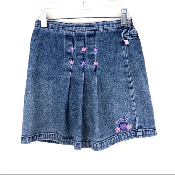 McKids Other - Vintage McKids Varsity Blue Denim Skorts